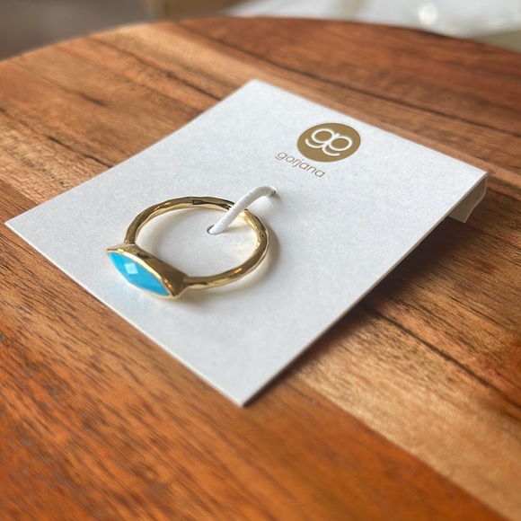 Gorjana ✨NWT Palisades Turquoise Ring | Size 7 - Picture 5 of 8